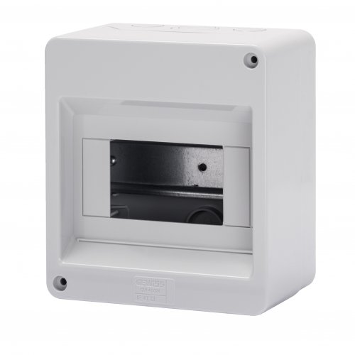 Gewiss GW40024 surface mounted enclosure, IP40, 6 modules