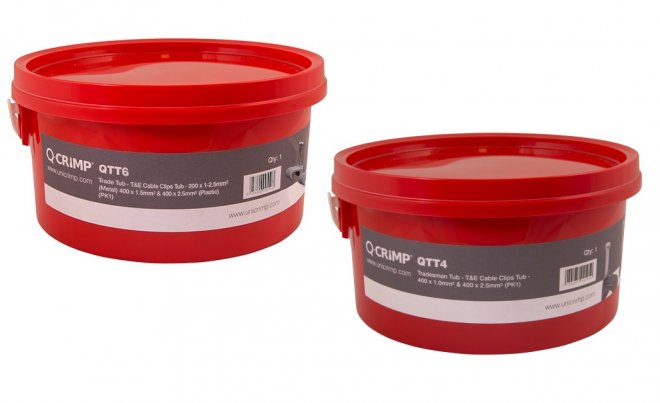 Q-CRIMP trade tubs