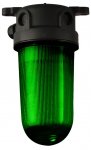 WISKA 10015020 (2000/E27/gn) Multi-purpose light, 75W, E27, PBT, green, IP68